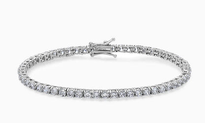 Sterling Silver 3mm 6" Tennis Bracelet